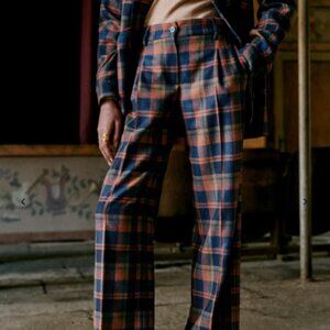 Sézane Giacomo Trousers – Austria Check